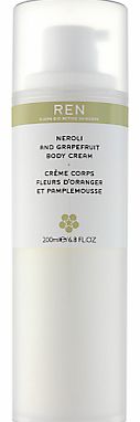 Neroli and Grapefruit Body Cream, 200ml