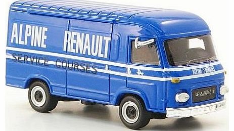 Renault Saviem SG2, service vehicle Alpine Renault , Model Car, Ready-made, Spark 1:87