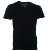 Black V-Neck T-Shirt