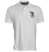 White Pique Polo Shirt