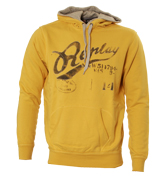 Yellow Hooded Sweatshirt