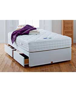 1200 King Size Divan with Latex Mattress