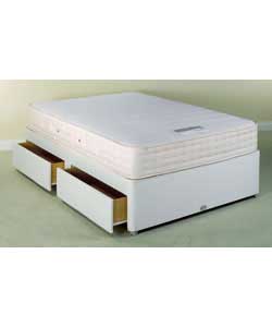 Staveley Memory Foam King Size Divan - 4 Drawer