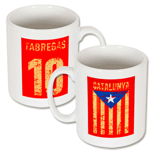 Catalunya Fabregas 10 Mug