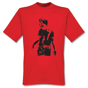 Kenny Dalglish Graffiti Tee - Red