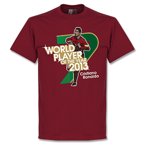 Ronaldo 2013 World Player Of The Year T-Shirt