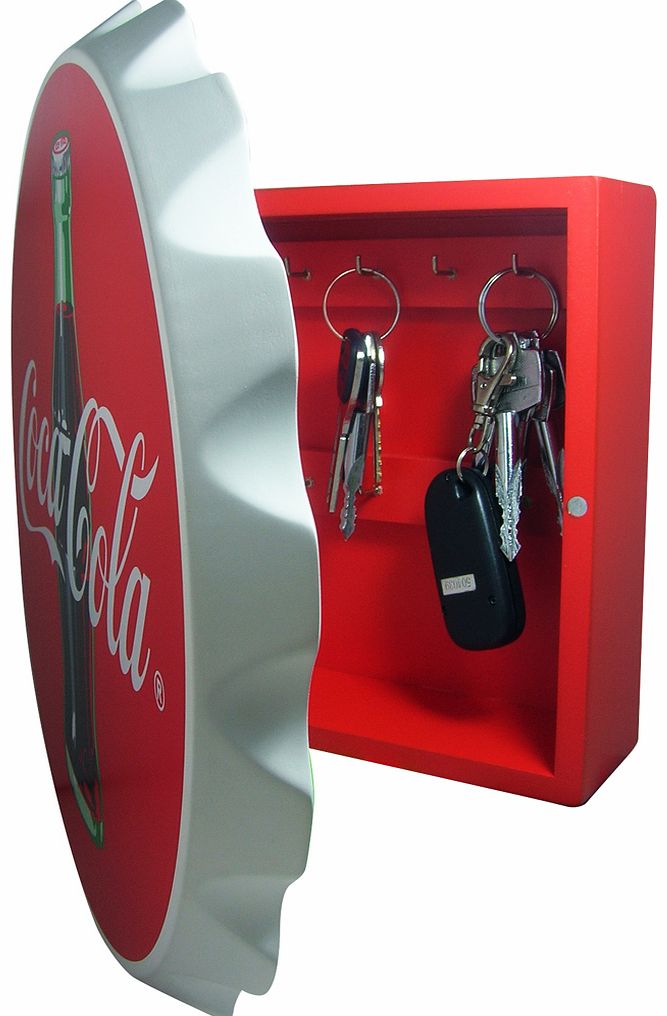 Retro Coca-Cola Bottle Cap Key Box