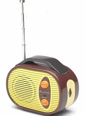 Funtime Gifts Retro Radio (Styles Vary)