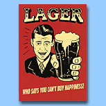 Retro Spoof Lager