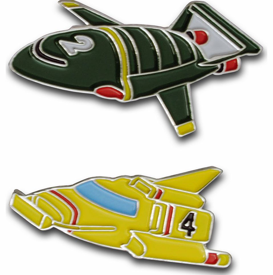 Thunderbirds Set Of Two Cufflinks