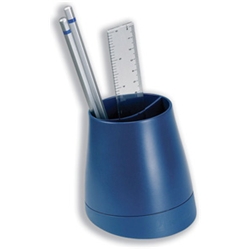 Agenda2 Pencil Cup 97x97x108mm Blue Ref