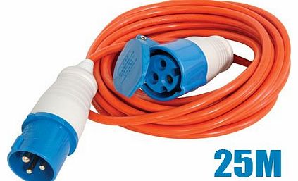 Rhyas 25M Caravan Motorhome Mains Hook Up Cable Lead Camping CE Approved Power Hookup