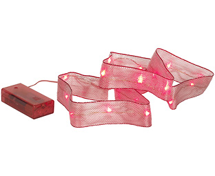 Lights 1 Metre String, Red