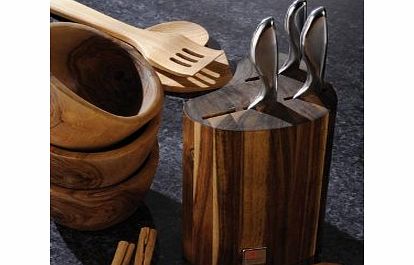 Richardson Sheffield Forme Knives 5 Piece Knife Block Heart