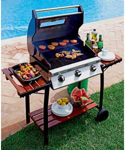 Richmond 3 Burner Gas BBQ