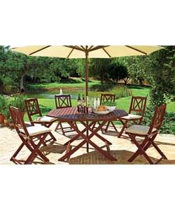 Richmond 6 Seater Patio Set