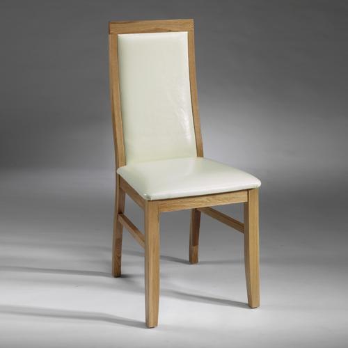 Richmond Oak Dining Range Richmond Oak Dining Chair Cream x2