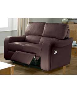 Regular Recliner Sofa - Chocolate