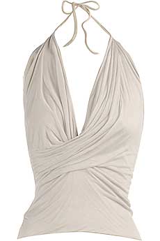 Rick Owens Lilies Jersey Halter Top