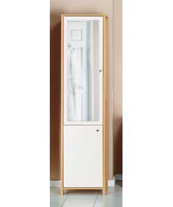 Rico Freestanding Tall Unit - Beech Effect Finish