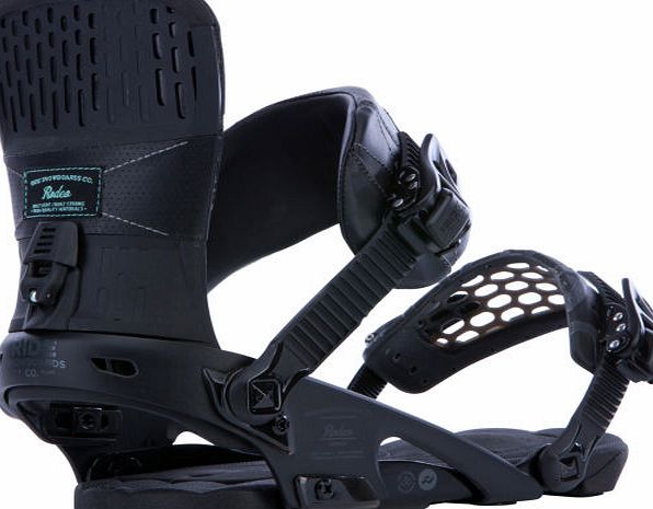 Ride Mens Ride Rodeo Snowboard Bindings - Matte Black