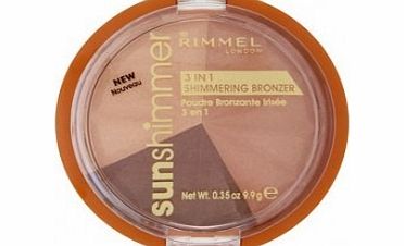 3 in 1 Shimmering Bronzer - Bronze