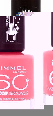 Rimmel 60 Seconds Nail Polish, Rose Libertine