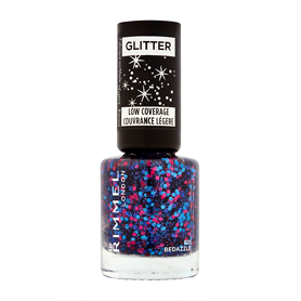 Rimmel Glitter Low Coverage Nail Polish 8ml