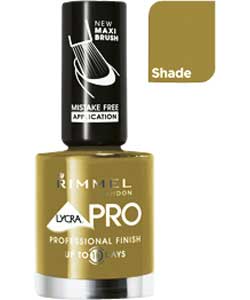 Rimmel Lycra Pro Nail Polish Gold Infusion