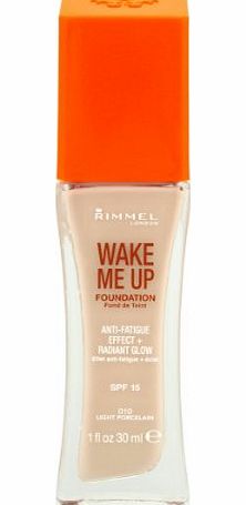 Rimmel Wake Me Up Foundation - Ivory - Light Porcelain