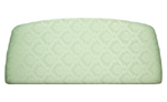 Damask 2and#39;6 Headboard - Light Green