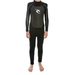 Boys Classic Steamer 5/3mm Wetsuit -Black