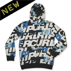 rip curl Boys Darkroom Zip Hoody - Total Eclipse