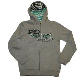 Rip Curl Boys Graffiti Hoody - Ciment Heather