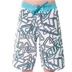 rip curl Boys Neon Typo Board Shorts - Opt White