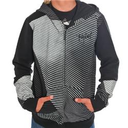 rip curl Boys Polyface Zip Thru Hoody - Black