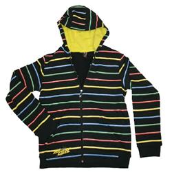 rip curl Boys Street Light Neon Zip Hoody - Black