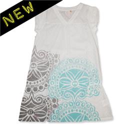 Ladies Pasco Dress - Optical White