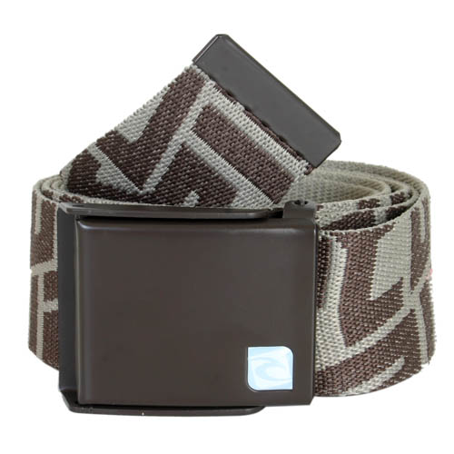 Mens Rip Curl Slant Web Belt D832 Bracken