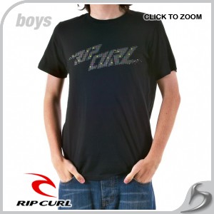 T-Shirts - Rip Curl Pix Font T-Shirt -