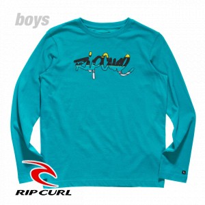 T-Shirts - Rip Curl Rocks Off Long