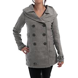 Womens Angele Coat - Pewter Grey