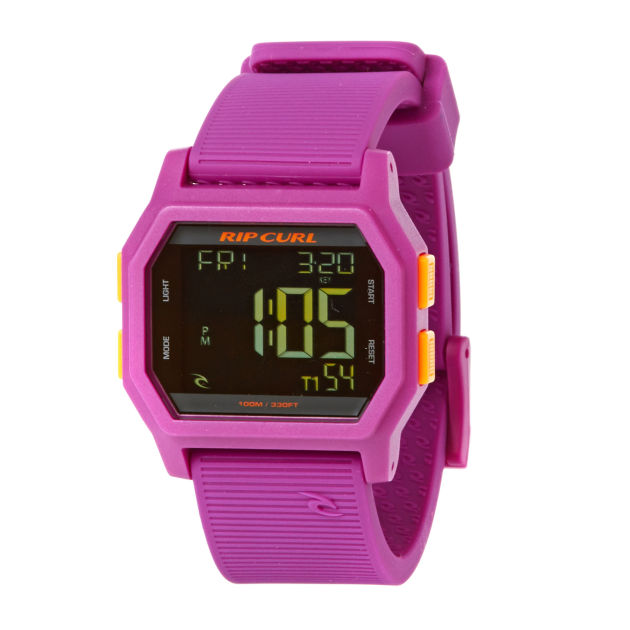 Rip Curl Womens Rip Curl Sonic Digital Surf Watch - Purple