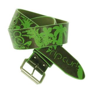 Ripcurl Ladies Ladies Ripcurl Cassia Leather Belt. Vetiver