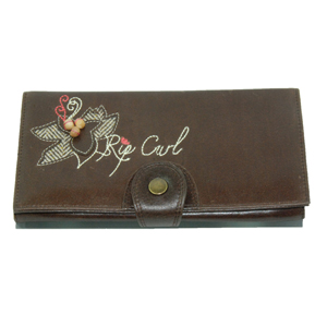 ladies Ripcurl Herringbone Leather Wallet.