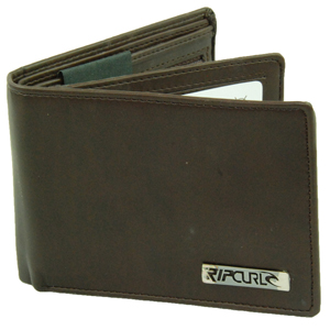 Mens Ripcurl 3 Fold Rocker PU Wallet. Demitasse