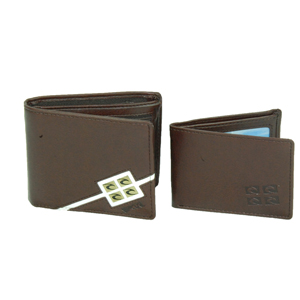 Mens Ripcurl Four Corners PU Wallet. Brown