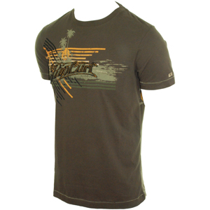 Mens Ripcurl Sunset Tee Shirt. Bracken