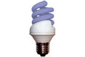 Ritelite HELIX18ESBL / Blue Micro Helix Spiral CFL Lamp