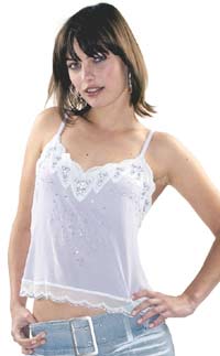 silk beaded camisole